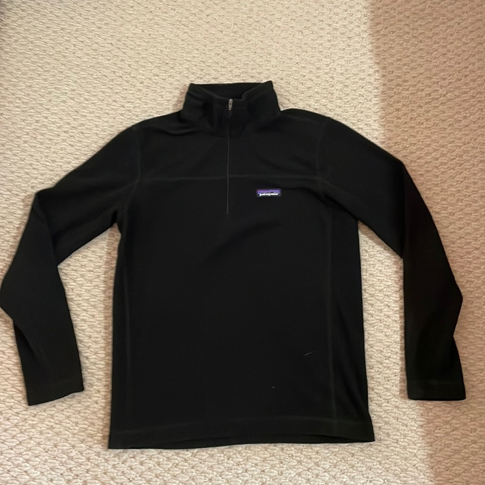 Patagonia Fleece Lined Quarter Zip Sweater S